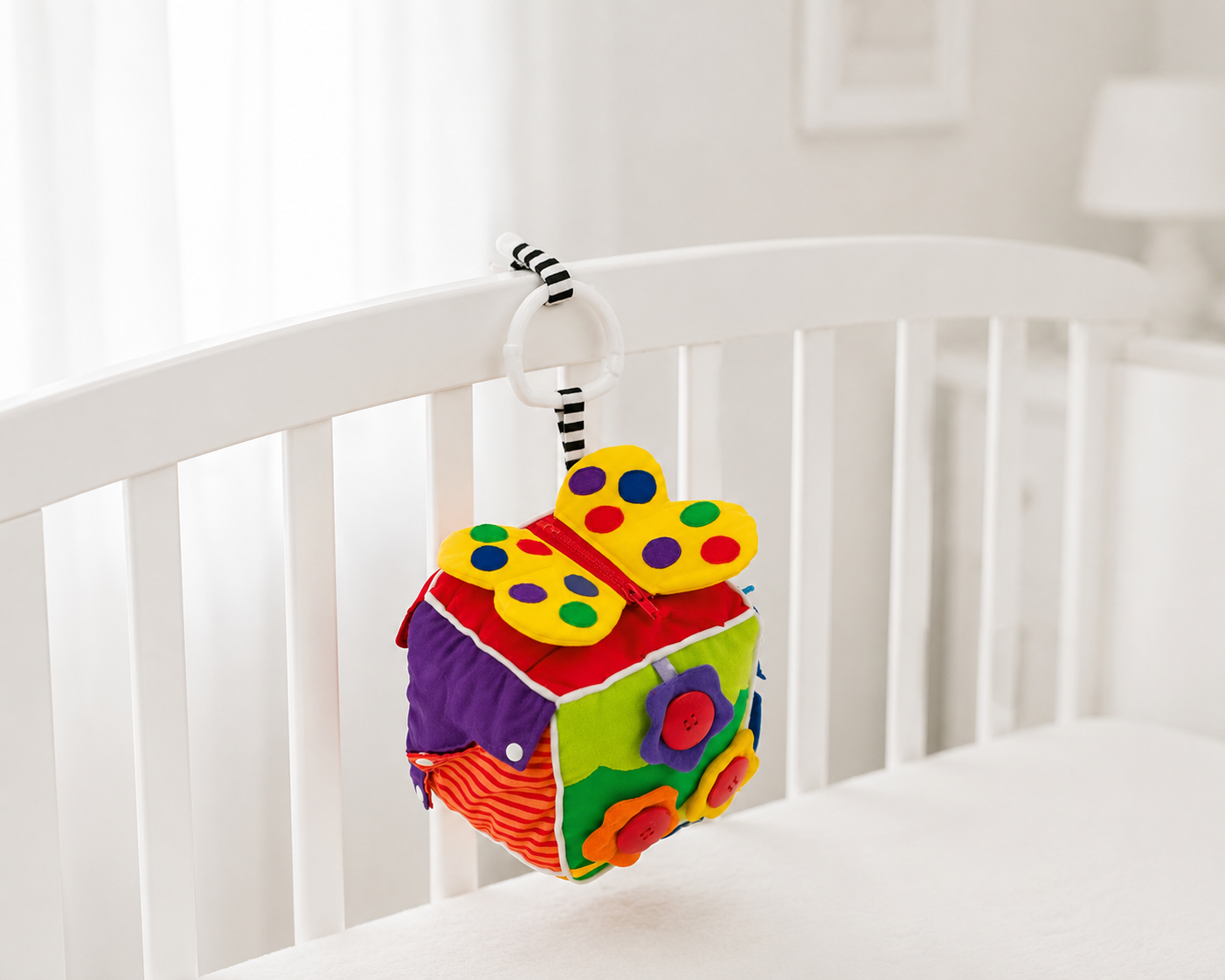 Baby-Spielwürfel Farbig