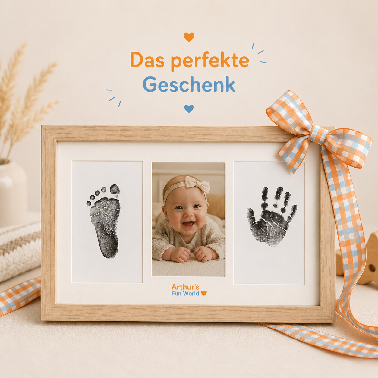DIY Baby Abdruckrahmen – Die schönste Erinnerung an Ihr Baby für die Ewigkeit